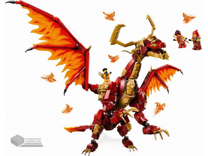 LEGO Ninjago 71822 Brondraak van Beweging - Source Dragon of Motion - Afbeelding 2