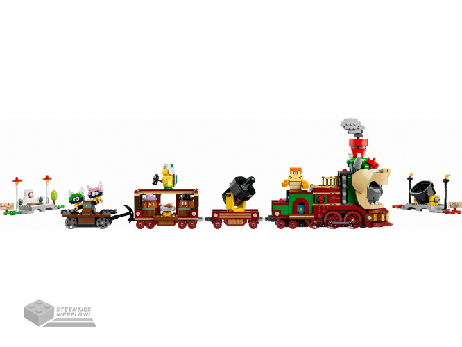 LEGO Super Mario 71437 De Bowser Express Trein - Uitbreidingsset - Afbeelding 2