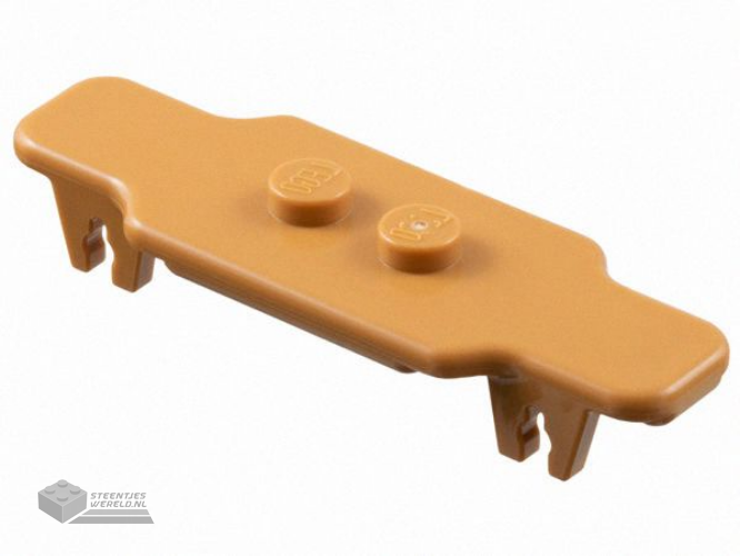 6324 – Minifiguur, bestek, skateboard, longboard deck