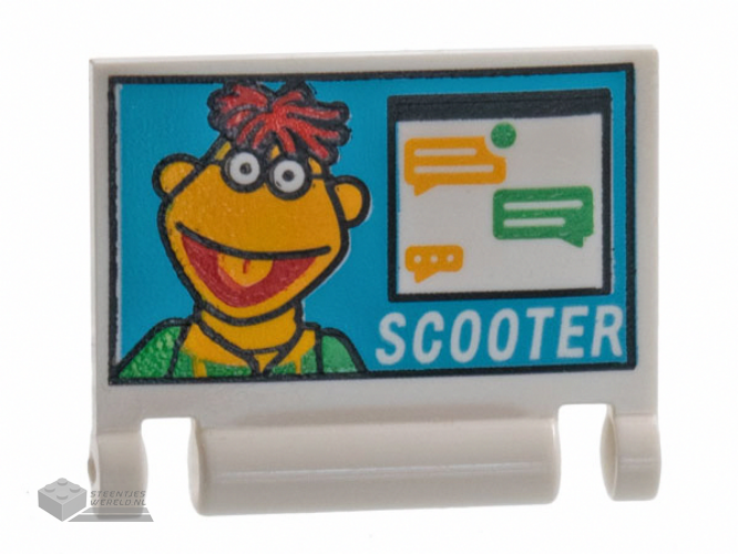 4924pb01 – Minifiguur, Wapenzwaard bedrukt
