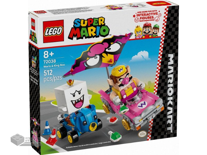 LEGO Super Mario 72043 Interactieve LEGO Mario en standaardkart – Interactive LEGO Mario & Standard Kart