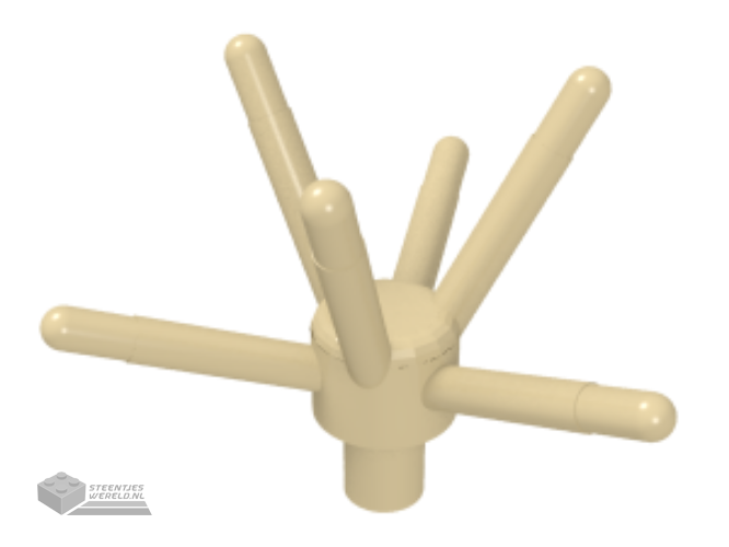 15712 – Tegel, aangepast 1 x 1 met Open O-clip
