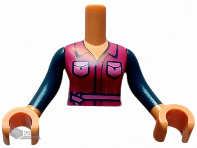 3626pb3579 Minifiguur hoofd bedrukt