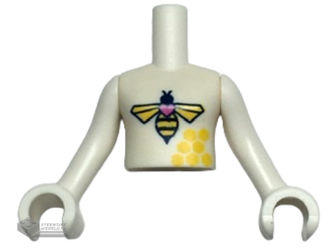 FTGpb339c01 – Torso minipoppetje meisje bedrukt