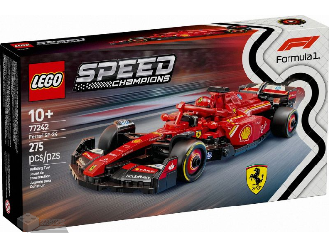 LEGO Speed ​​Champions 77242 Ferrari SF-24 F1 racewagen – Ferrari SF-24