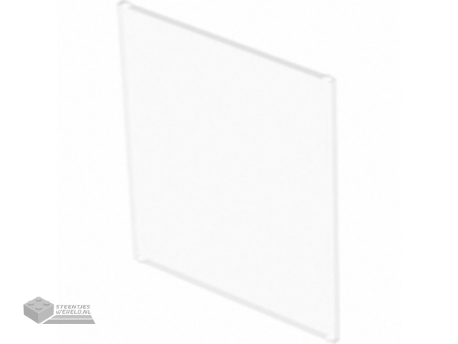 42509 – Glas voor raam 1 x 6 x 6 vlak front