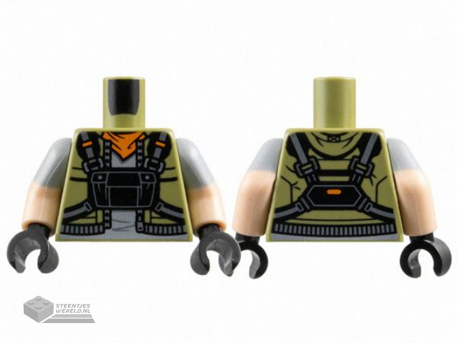 973pb4653c01 – Minifiguur Torso bedrukt
