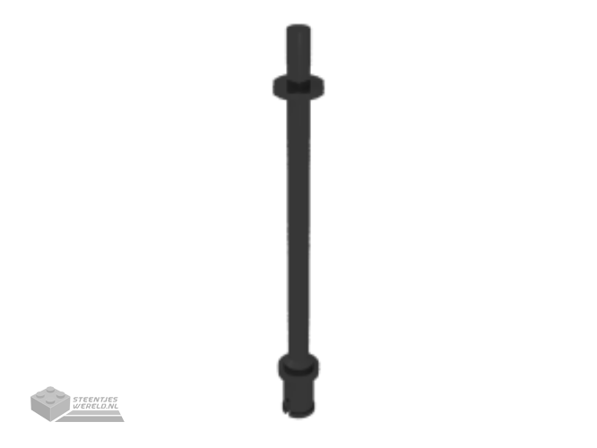 88283 – Minifiguur, halflang, warrig haar met middenscheiding