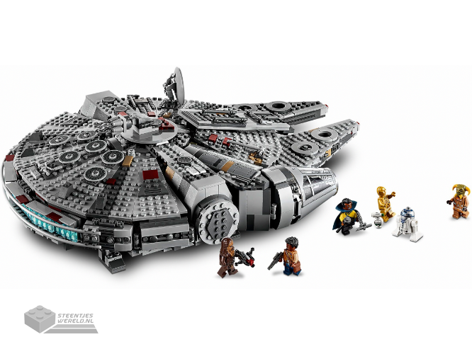 LEGO Star Wars 75257 Millennium Falcon - Millennium Falcon - Afbeelding 3