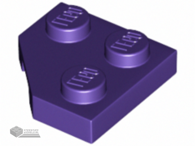 26601 – Wig, plaat 2 x 2 met afgesneden hoek