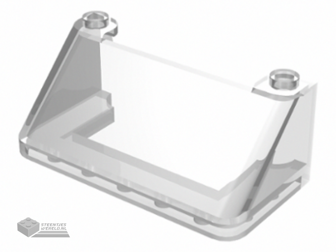 42509 – Glas voor raam 1 x 6 x 6 vlak front