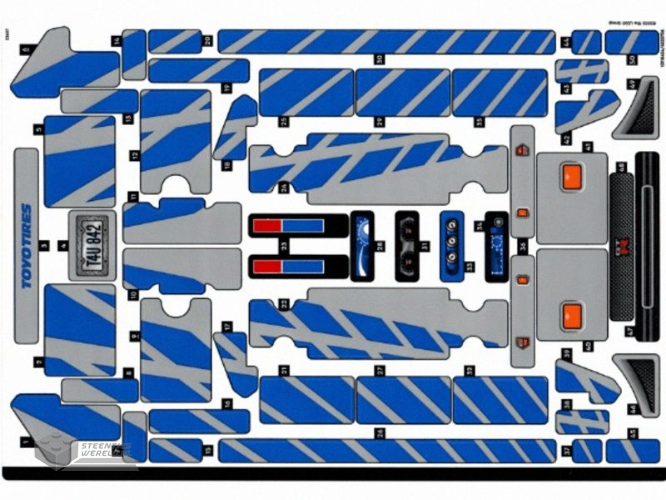 26603pb533 – Tegel 2 x 3 bedrukt