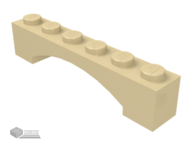92950 – Boog 1 x 6 Verhoogde Boog