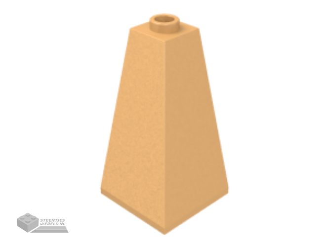 24593 – Cilinderhelft 2 x 4 x 2 met uitsparing van 1 x 2