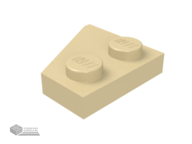 3386 – Steen, Rond 1 x 1 x 2/3 Halve Cirkel Uitgebreid met Zijnoppen