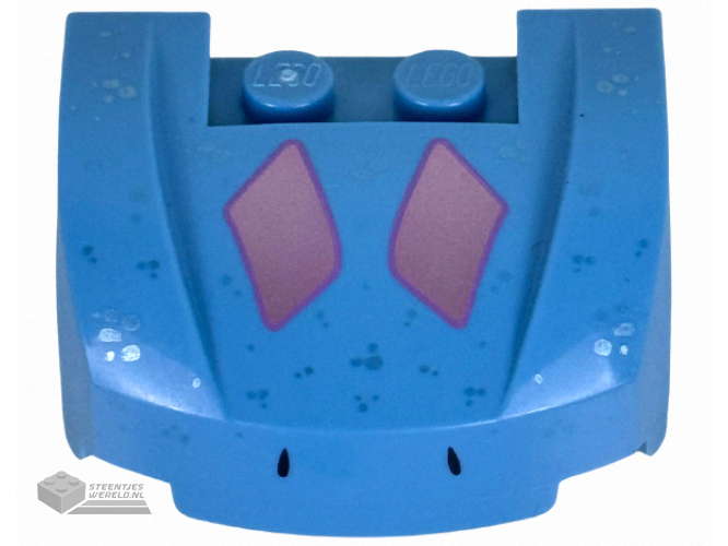 32303pb01 – Technic, Schijf 5 x 5 – RoboRider Talismanwiel, Blazooka-mal bedrukt