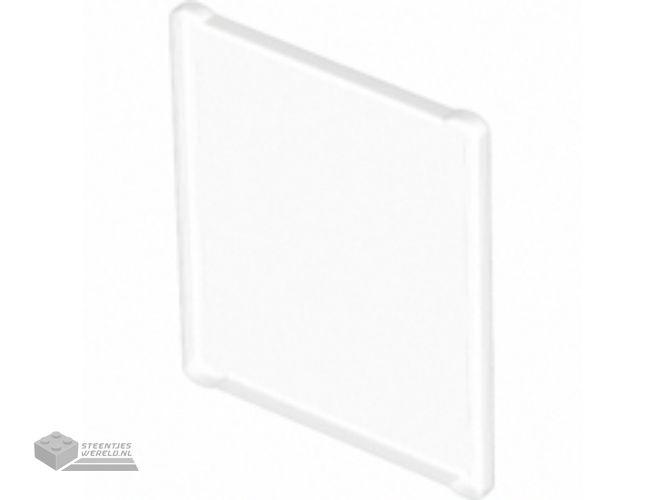 42509 – Glas voor raam 1 x 6 x 6 vlak front