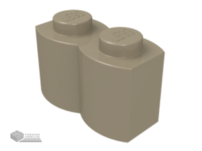 30136 – Steen, aangepast 1 x 2 met blokprofiel