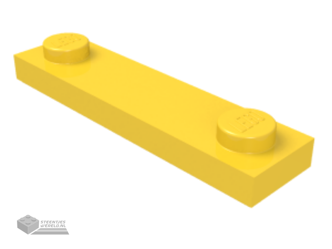 4032 – Plaat, rond 2 x 2 met asgat