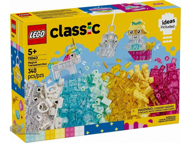 LEGO Classic 11040 Magische transparante doos – Magical Transparent Box