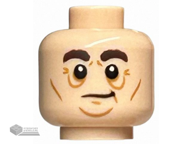 3626pb3966 Minifiguur hoofd 2-zijdig bedrukt