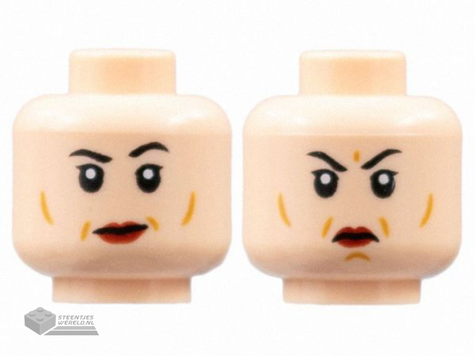 3626pb3706 Minifiguur hoofd bedrukt