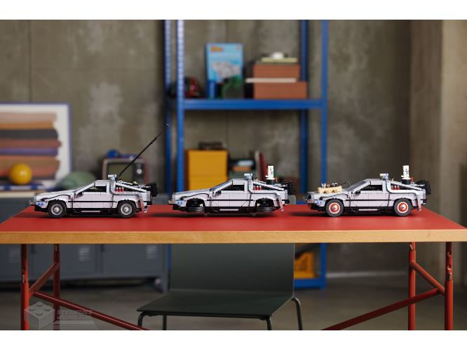 LEGO 10300 Terug naar de toekomst tijdmachine - Tijdmachine voor Terug naar de toekomst - Afbeelding 10