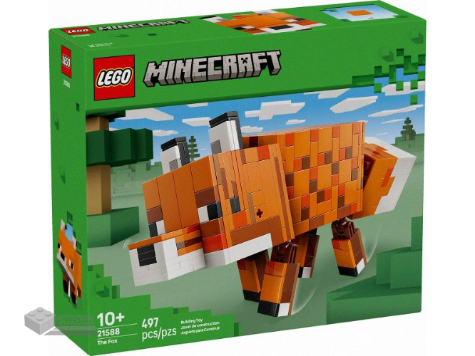 LEGO Minecraft 21588 Van jou - De Vos