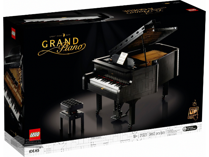 LEGO Ideas 21323 Vleugelpiano – Grand Piano