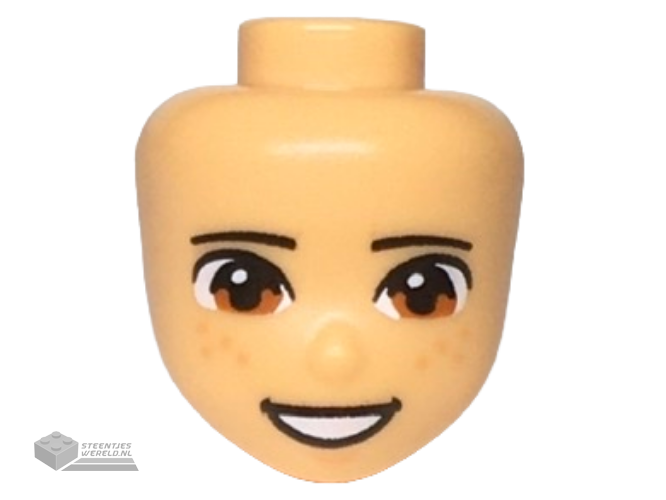 3626pb3579 Minifiguur hoofd bedrukt