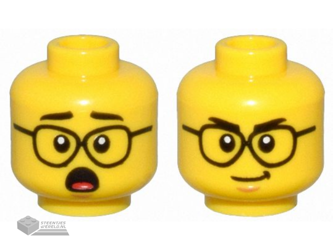 48493 – Minifiguur, Hoofddeksel Helm Kasteel met Wangbescherming Schuine