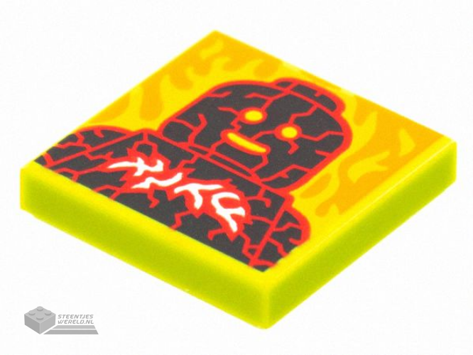 24246pb017 – Tegel, rond 1 x 1 halve cirkel, verlengd bedrukt