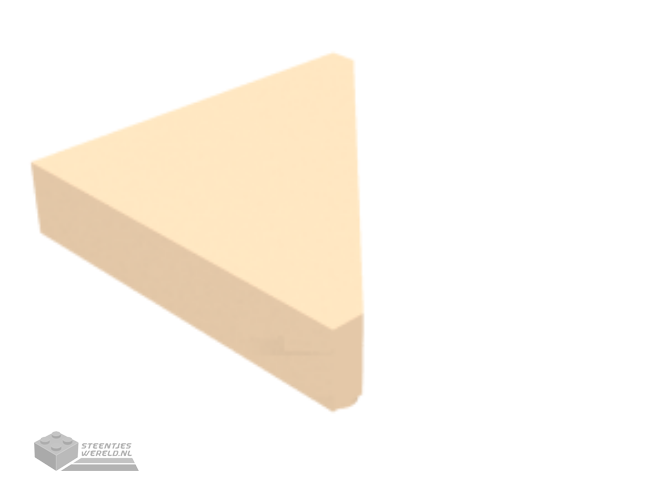 49307 – Dakpan, gebogen 1 x 1 x 2/3 Dubbel
