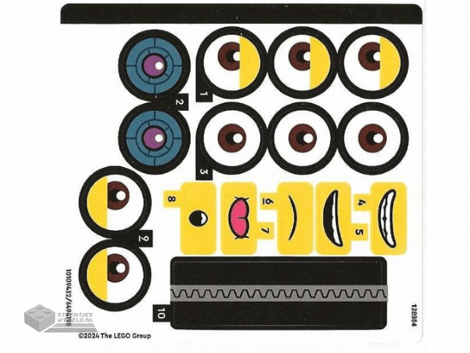 76454stk02 – Stickervel voor set 76454, vel 2, gespiegeld – (10114173/6551865)