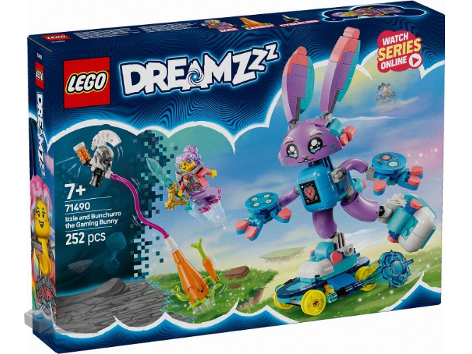 LEGO DREAMZzz 71490 Izzie en Bunchurro het gamende konijn – Izzie and Bunchurro the Gaming Bunny
