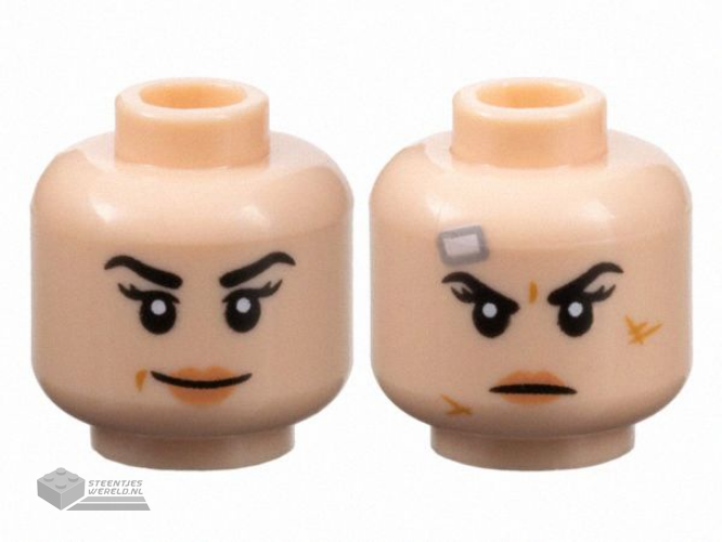 3626pb3706 Minifiguur hoofd bedrukt