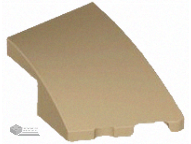 65429 – Wig, plaat 4 x 2 links, puntig