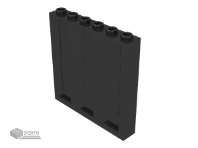 23405 – Paneel 1 x 6 x 5 met gegolfd profiel