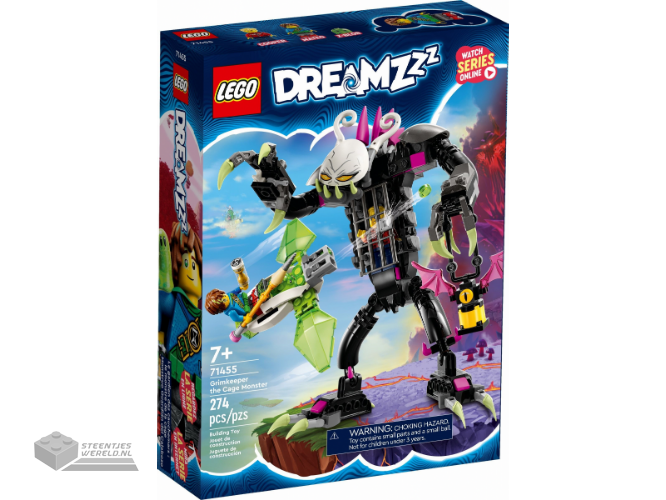 LEGO DREAMZzz 71455 Grimgrijper het kooimonster – Grimkeeper the Cage Monster