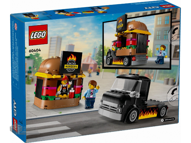 LEGO City 60404 Hamburgertruck - Burgertruck - Afbeelding 6