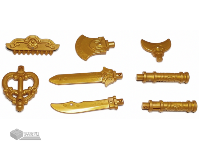 4499 – Minifiguur, Wapenboog, Lange boog met gespannen pijl