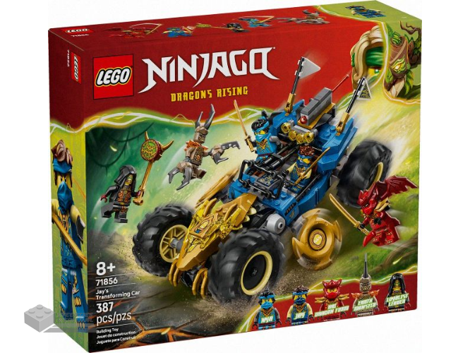 LEGO Technic 42219 Monster Jam Grave Digger vuur en ijs – Monster Jam Grave Digger