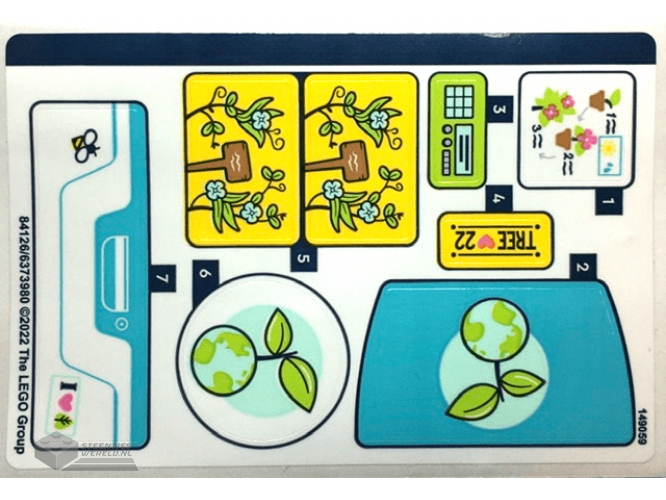 41667stk01 – Stickervel voor set 41667 – (77570/6338178)