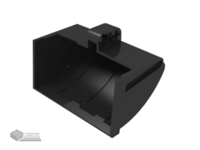 2438 – Technic, Gebogen paneel 5 x 3 x 2 Hoekkwartellips, Links