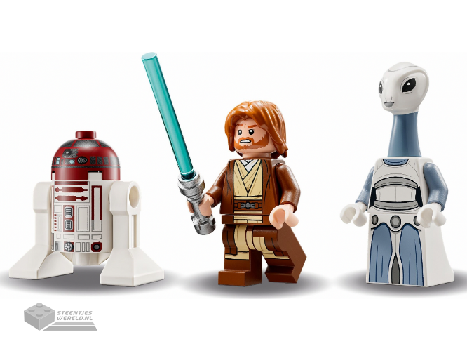 LEGO Star Wars 75333 De Jedi-sterrenjager van Obi-Wan Kenobi - Obi-Wan Kenobi's Jedi-sterrenjager - Afbeelding 3