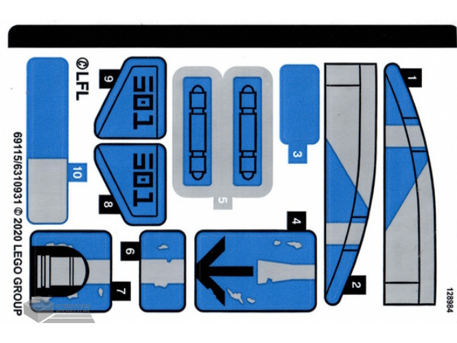 77012stk01 – Stickervel voor set 77012 – (10069879/6318594)