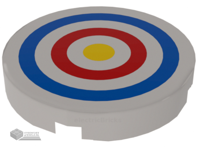 25269 – Tegel, rond 1 x 1 kwart