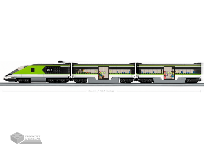 LEGO City 60337 Passagiers Sneltrein - Express Passenger Train - Afbeelding 8