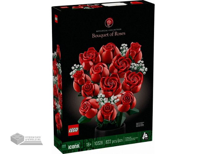 LEGO Botanicals 10328 Rozenboeket – Boeket van rozen