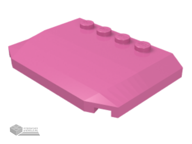 73831 – Plaat, aangepast 2 x 3 met 1 x 1 uitsparing